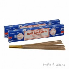 Ароматические палочки Наг Чампа (NAG CHAMPA)/ Satya – 15 гр.