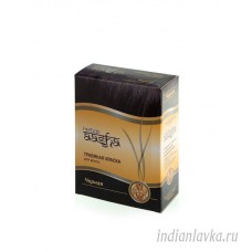 Травяная краска на основе хны "Черная"      Aasha Herbals/Индия – 60 гр.