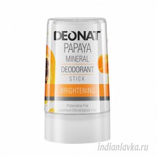 Минеральный дезодорант с экстрактом папайи Deonat/ Таиланд – 40 гр.