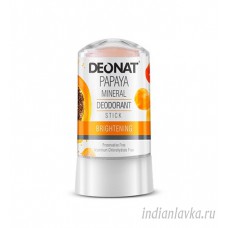 Минеральный дезодорант с экстрактом папайи Deonat/ Таиланд – 60 гр.